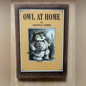 OWL AT HOME by Arnold Lobel, 1975 1st Edition Hardcover